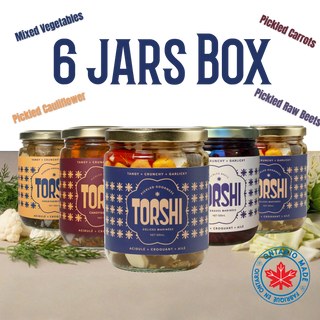 Build Your Own Torshi Box! (6 Jars)