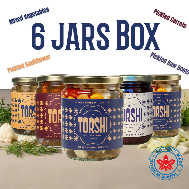 Build Your Own Torshi Box! (6 Jars)