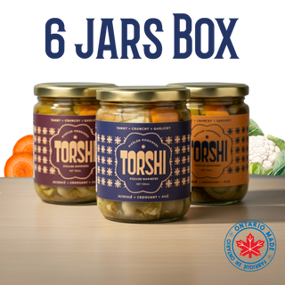 Build Your Own Torshi Box! (6 Jars)
